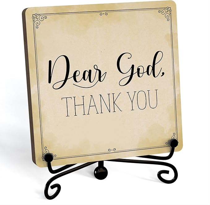 Home Decor, Farmhouse Shelf Decor For Living Room, Boho Aesthetic Table Decorations, Christian Gifts For Women Men, Entryway Tv Stand Fireplace Mantle Coffee Table Decoration (god-17)