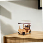 Toddmomy Wooden Antique Car Model Retro Vehicle Figurine for Home Decor Collectible Ornament for Vintage Car Enthusiasts and Auto Lovers