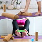 Soulchen Cork Balance Board, Foot Strengthener for Enhanced Foot Function, Textured Natural Ankle Stability Trainer, Balance Stability, Mobility Support, Improve Mobility and Prevent Falls