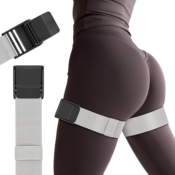 Booty Bands, Blood Flow Restriction Bands for Women/Men, Adjustable BFR Training Bands for Glutes & Hip Building, Occlusion Resistance Bands