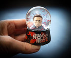 Halloween Michael Myers No Place to Hide Mini Snow Globe with Swirling Glitter Display | Horror Movie Collectible Keepsake | 3 Inches Tall