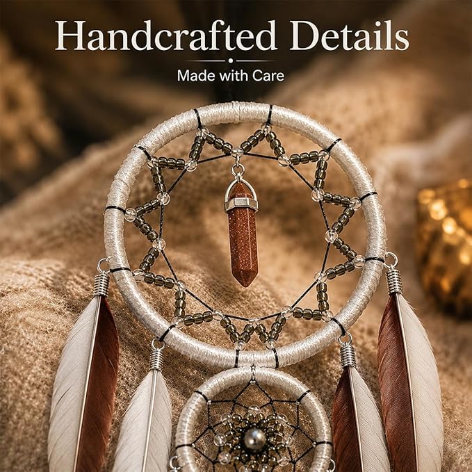Dream Catchers for Adults Boho Room Décor Dreamcatcher Small Bedroom Wall Hanging for Kids Girls Boys