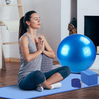 Yoga Mat Set for Beginners,Yoga Mat with Carrying Strap,Yoga Blocks 2 Pack with Yoga Strap,Yoga Ball,Ankle Puller,11-Piece Yoga Kits and Sets for Beginners,Yoga Starter Kit for Women Men
