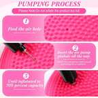 Libima 4 Pcs Wiggle Seat Inflated Wobble Cushion for Sensory Kid 13 Inches Balance Disc Flexible Seating for Classroom Sensory Pad for Chair Wiggle Cushion
