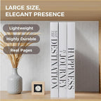 Decorative Books for Home Decor - Coffee Table Book Decor - Fake Books for Decoration - Faux Books for Decoration - Decorative Books for Coffee Table Decor - Decor Books - Large Book Decor