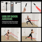 Resistance Bands for Working Out, Pull Up Assist Bands Set, Workout for Women and Men, Exercise Bands,Training, Plasticity, Physical Therapy at Home/Gym