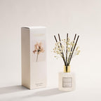 COCORRÍNA Reed Diffuser - Fresh Linen 6.7 fl oz Reed Diffuser with Sticks, Home Bedrrom Bathroom Shelf Decor