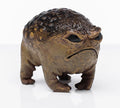 MOLMH Weird Queer Grumpy Frog Toad Statue Ugly Angry Outdoor Garden Yard Decor Statue Fun Novelty Home Office Decor Sculpture Unique Gift