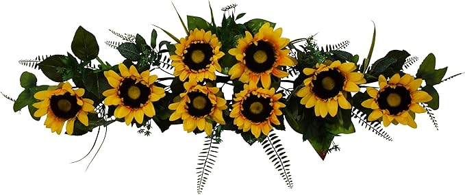 v-max 32"" Sunflowers Swag, Yellow, VIY5728S