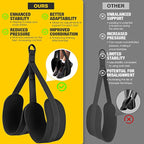 Pull Up Assistance Bands, Resistance Bands for Pull Up Bar Workout, Adjustable Heavy Duty Pull Up Assist Equipment with 4 Assistance Bands, Home Gym Fitness Exercise Strength Training