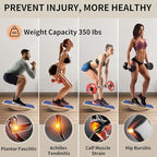 Juoe Balance Board Wobble Board for Adults and Kids - Anti-Slip 350LBS Balance Board for Physical Therapy,Balance Training,Posture Correction,Standing Desk Core Strength Wooden Balance Rocker Board