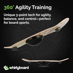 Whirly Board Spinning Balance Board & Agility Training Equipment