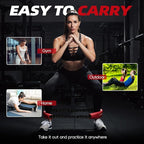 Hip and Core Band System, Loop Resistance Bands to Stretch and Workout, Glute Bands for Women, Exercise Hip Halo Bands