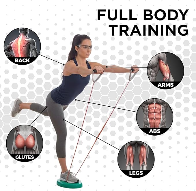 THERABAND Latex Resistance Tubing, Red, Medium Level 2, 100 ft Roll, Professional Grade Resistance Band for Exercise, Upper and Lower Body Workouts, Cut-to-Length, Color-Coded Levels