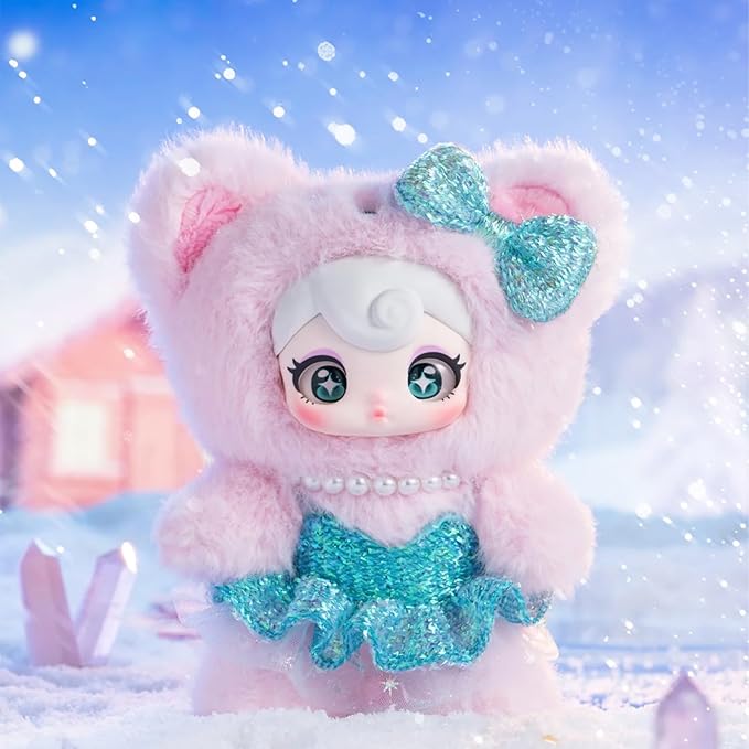 CALEMBOU Plush Blind Box, Kawaii Sunycoco Rebel Sweetheart Series Stuffed Blind Box Doll, Kawaii Mystery Vinyl Plush Toys Collectible for Birthday Gift