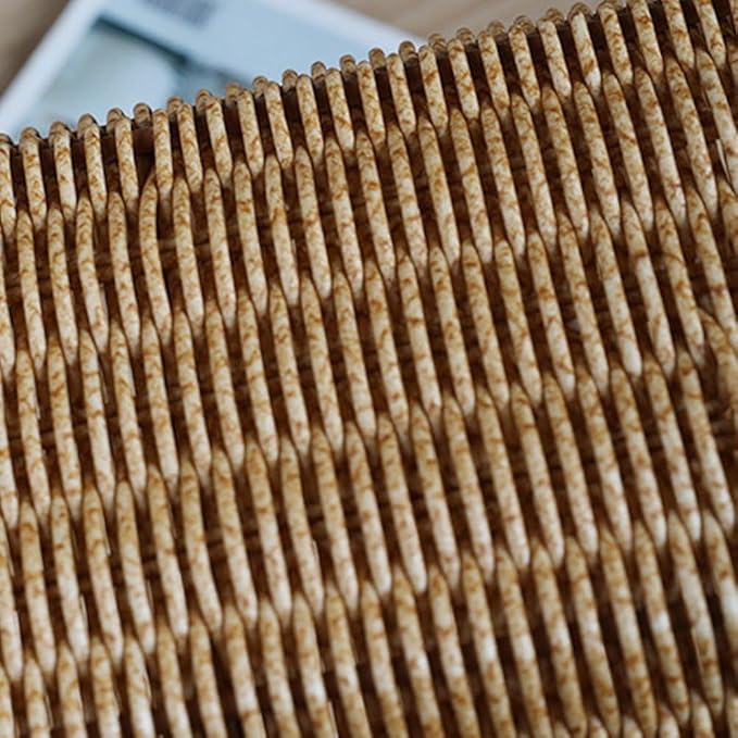 Wicker Umbrella Stand Basket Rattan Style Umbrella Storage Bucket for Home Entryway Office Woven Cane Holder for Walking Sticks and Yoga Mats