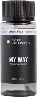 Hotel Collection Diffuser Oil-My Way Pro-Pod-Aromatherapy Essential Fragrance Oil-Sandalwood, Warm Virginia Cedar& Beautiful Iris-50ML 1.7 Fl oz