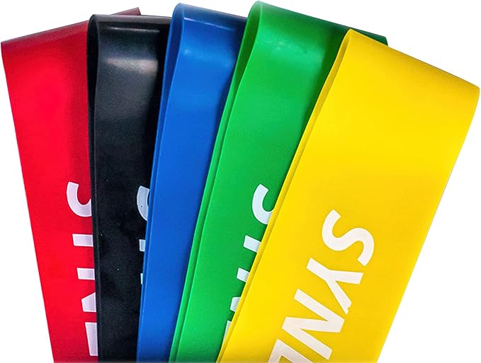 Synergee Exercise Fitness Resistance Band Mini Loop Bands That Perform Better When Working Out at Home or The Gym