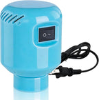 Electric Air Pump for Vacuum Storage Bags, Portable Travel Vacuum Pump Compressing Clothing Vacuum Seal Pump for Various Vacuum Seal Bags Blue(Storage Bag Not Included)