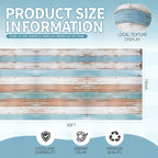 Hahafelt 1.3x39 ft Fabric Bulletin Board Roll Wood Grain Bulletin Board Non-Woven Reusable Waterproof Erasable Wrinkle Resistant Fabric Roll for Background Decor DIY Craft