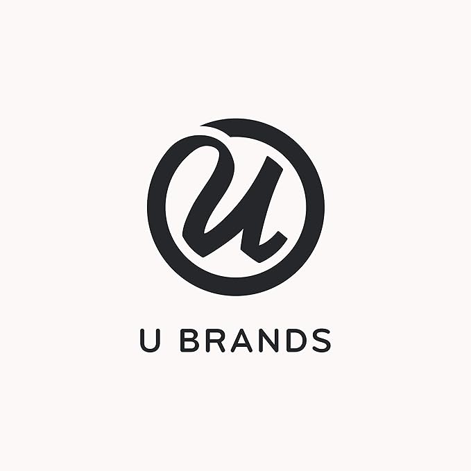 U Brands Cork Bulletin Board, 24" x 18", Black Aluminum Frame, Industrial Grade Pinning Surface