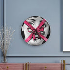 Lina Cavalieri Plate, Wall Decorative Plate, Mysterious Face Plate Wall Hanging Decoration,Including Bracket And Special Spring HooK,style-11,7inch