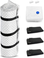 Storage Master Vacuum Storage Bag for Twin Size Mattress - Ideal for Memory Foam and Latex Up to 14 Inches - Designed for Easy Moving, Shipping and Storing with Straps (TWIN/TWIN XL)