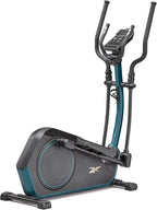 Reebok FR20 Home Elliptical Cross Trainer, Black, Cardio Exercise, 8 Resistance Levels, 264 lb. Capacity, Plus 60 Day Free Kinomap Membership