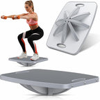 Professional Wooden 360° Rotating Balance Board, Anti-Slip wobble board, 500 lbs Capacity. Perfect for under-desk standing, physical therapy, rehab, core & stability training, and fun for all ages.