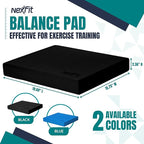 High-Density Balance Pad - Durable TPE Foam Balance Pad Physical Therapy, Foam Exercise Pad with Non-Slip Surface, Lightweight for Home & Gym Workouts, Core Strength & Balance Enhancement