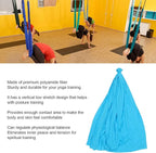 Aerial Yoga Swing Hammock Kit, Yoga Hammock, Posture Training Yoga Swing Hammock Elastic Regulate Balance for Beginners for Improved Yoga Inversions, Flexibility, Core Strength