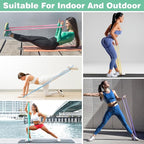 Resistance Bands for Working Out, Exercise Bands, Workout Bands, Pull Up Assistance Bands for Body Stretching Training Physical Therapy Muscle Training for Men & Women
