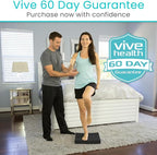 Vive Balance Pad - Foam Large Yoga Mat Trainer for Physical Therapy, Stability Workout, Knee and Ankle Exercise, Strength Training, Rehab - Chair Cushion for Adults, Kids, and Travel