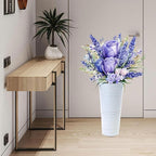 10.03 inches * 5.51 inches, small metal umbrella stand, retro style entryway storage bin, multi-functional bracket, can hold canes, walking sticks, and other home decorations.