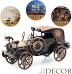 Classic Car Gifts for Men & Women - Antique Collectible Car for Adults, Scrap Metal Vintage Car Decor for Man Cave, Garage, Office, Home, Ideal Gifts for Car Lovers