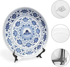 Chinese Style Blue And White Pattern-Q9 Bone China Decorative Plate, 6inch Wall Art Home Decor