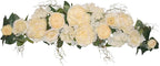 v-max 32" Rose/Peony/Hydrangea Swag (Beige) - Artificial Flowers and Foliage - Wreath, Swag - General Use