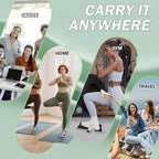 Adjustable Ankle Balance Board - Non-Slip Plantar Fasciitis Rehab Trainer for Home Gym