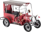 Yosoo Vintage Classic car Model, Stylish Desktop Decor with Exquisite Workmanship, for Home Office Cafe Wedding Party Decoration