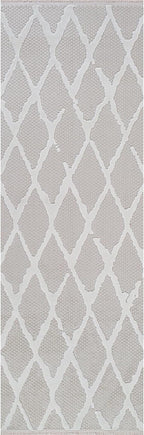 Modern Indoor Rug Diamond 2x7 Area Rugs for Living Room Luxury Kitchen Bedroom Durable Soft Geometric Durable Low and High Pile Stain Resistant Non Shedding Area Carpet 2x7