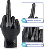 MOLIGOU Hand Gesture Desk Statues, Finger Sculpture Decor, Hand Statue Decor for Living Room, Shelf