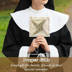 Bucherry St. Brigid's Wall Cross Decor Irish Gift Cross with History Card for Irish Blessing Gift for Celtic Imbolc Decor(Classic Style,8 in,Green)