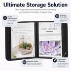 party greeting Magazine and Tract Holder for Jehovah Witness Ministry Supplies for Jehovahs Witnesses Accessories Pioneer Best Life Ever Gifts Ideas Convention(Black)