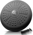 Tumaz Wobble Cushion - Wiggle Seat to Improve Sitting Posture & Stay Focused for Sensory Kids, Balance Disc to Core Strength & Flexible Seating [Extra Thick Balance Board, Pump Included Wobble Board]