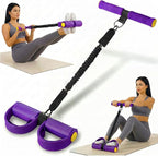 Upgraded Pedal Resistance Band with Handle - Fashion Puller Exercise Tool, Thickened Built-in Latex Tube Pedal Resistance Device & Soft Nitrile Rubber Anti-Slip Footrest for The Core/Arms
