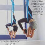 F.Life Aerial Silk Yoga Hammock & Swing for yoga Inversion,Strength training,starter hardware kit