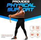 Resistance Bands - 16 Feet Long - 88 lbs Resistance - Strength Training Bands - Elastic Workout Bands - Wrestling Resistance Bands - Fitness & Home Workout Equipment - Resistance Training