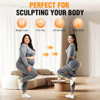 Fabric Resistance Bands for Working Out - Exercise Bands for Women and Men, Booty Bands for Legs and Glute, Yoga, Pilates, Rehab, Fitness and Home Workout