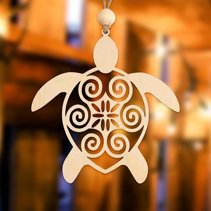 The Graceful Guardian Sea Turtle Ornament with Story Card, Sea Turtle Gifts for Women, Mothers Day Hanging Ornament for Mom, Mothers Day Tree Ornaments, Christmas Motherhood Story