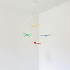 Dragonfly Mobile | Modern Nursery Decor | Custom Color Hanging Art